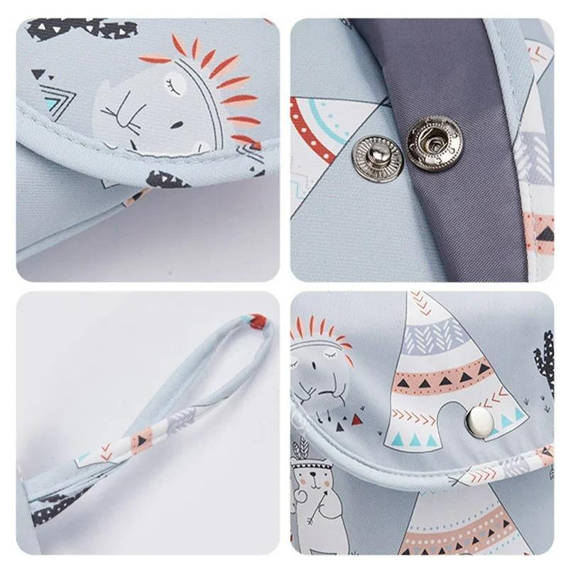 The Ultimate Waterproof Baby Diaper Bag: Stylish, Spacious, and Perfect for On-the-Go Parents!