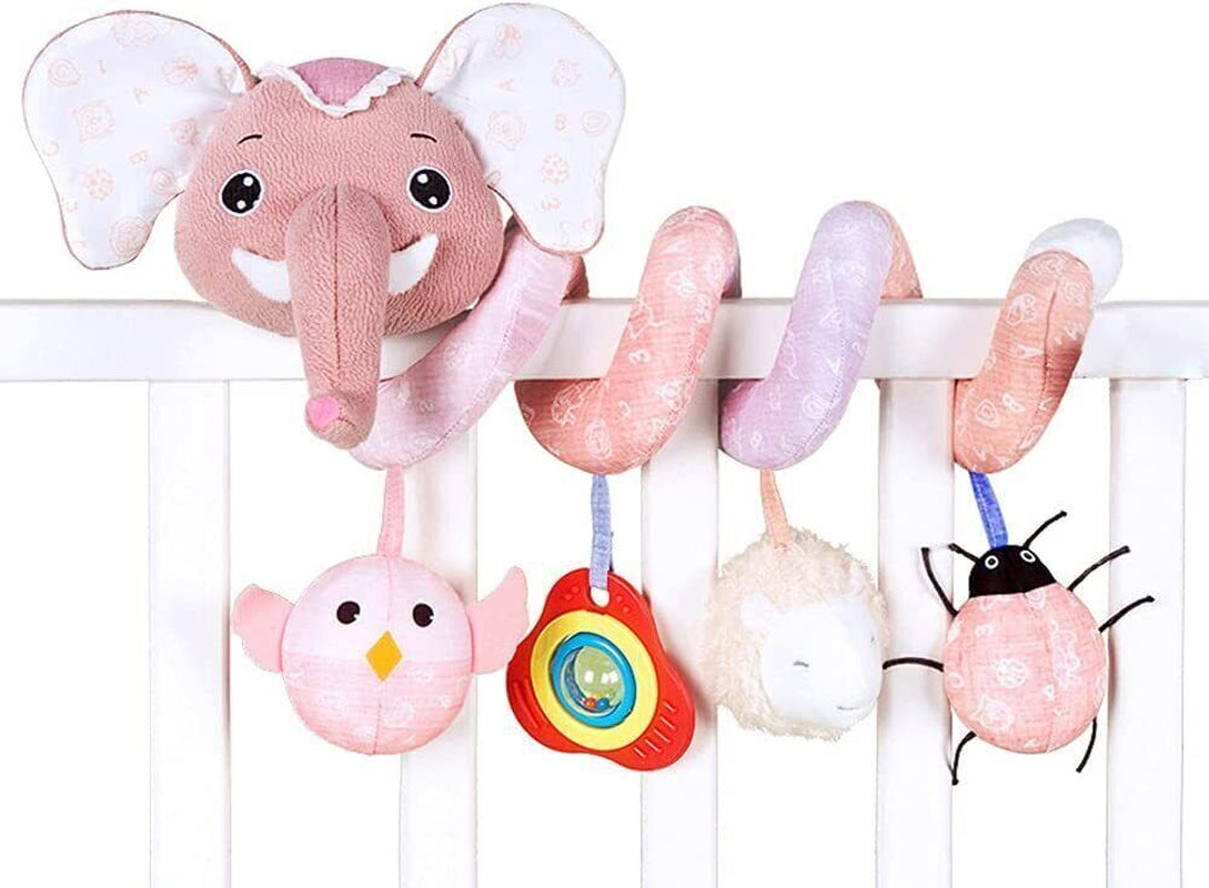 Engaging Baby Activity Spiral Hanging Toy for Sensory Exploration and Fun