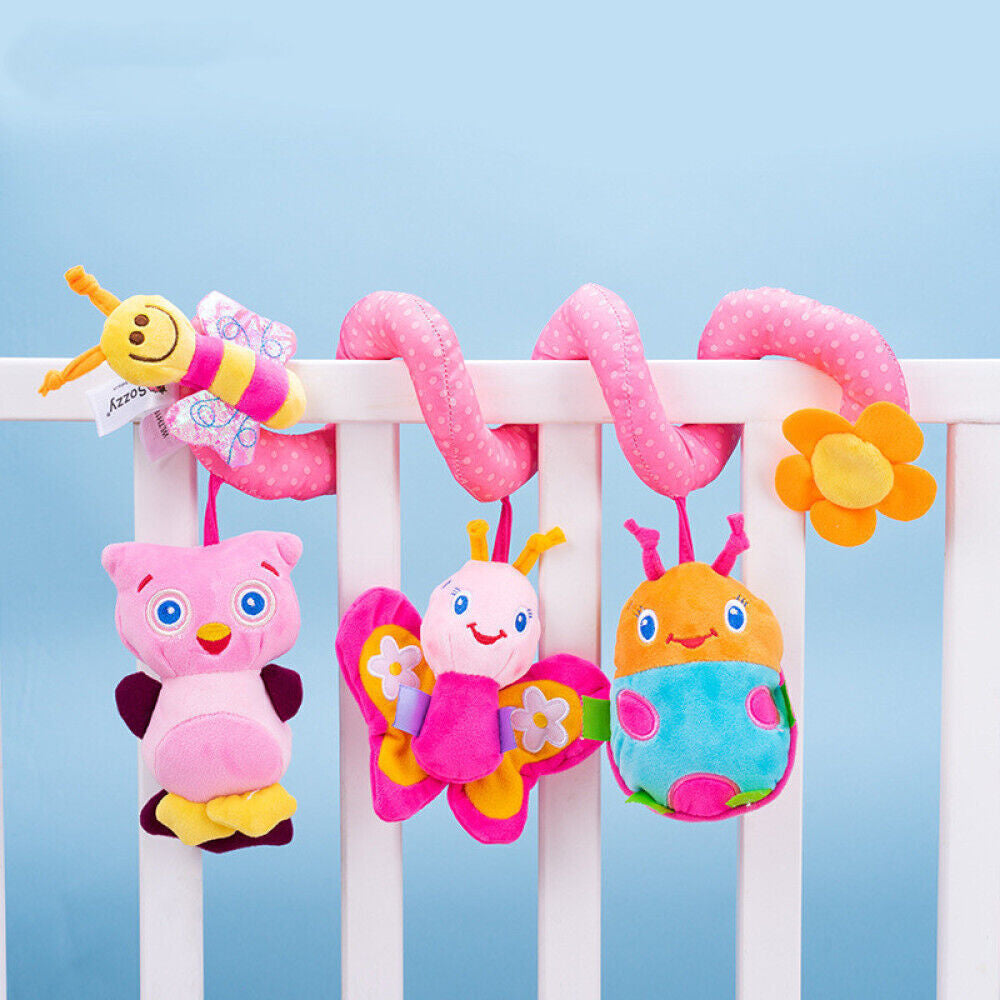 Engaging Baby Activity Spiral Hanging Toy for Sensory Exploration and Fun