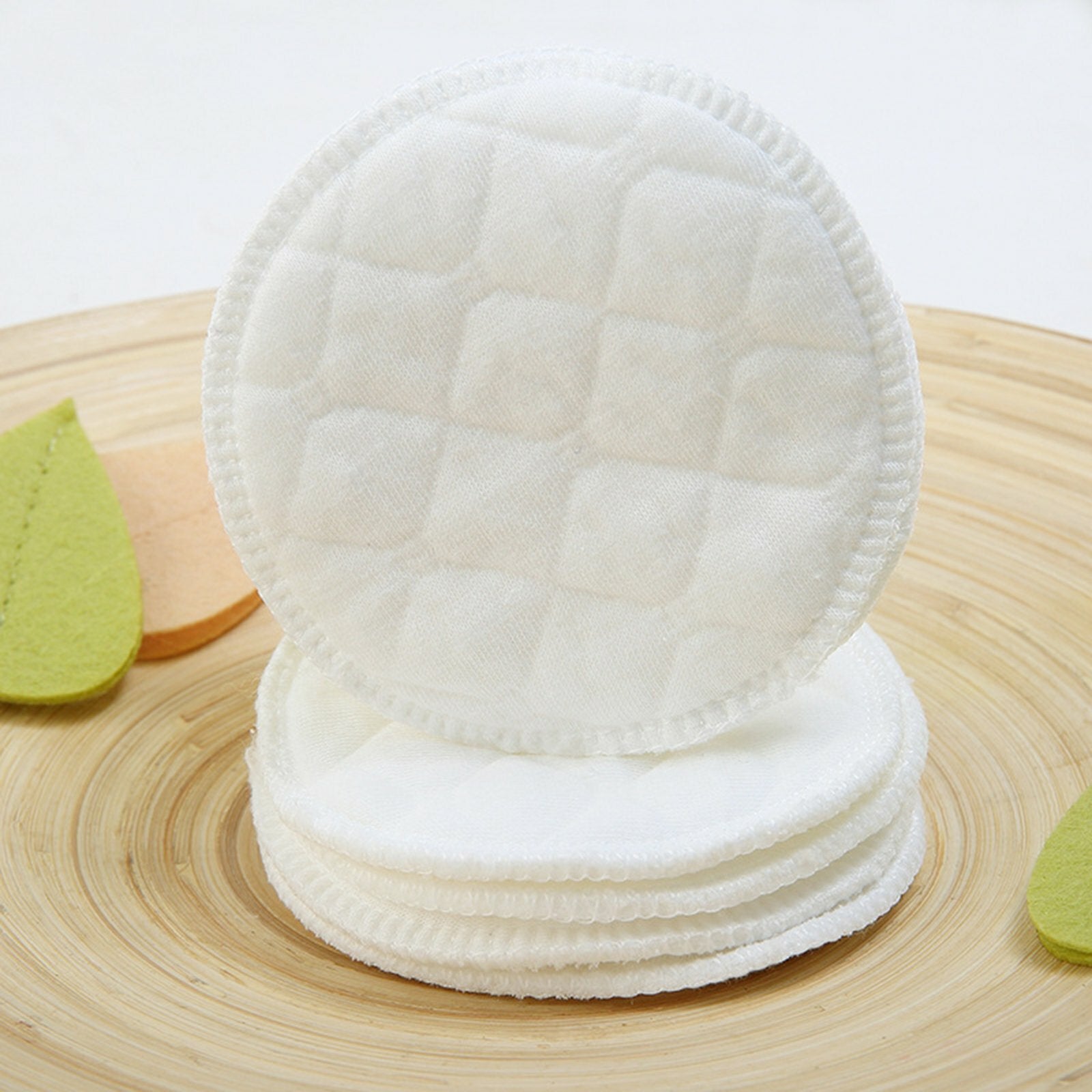 Ultimate Comfort: Eco-Friendly 20-Pack Bamboo Cotton Reusable Breast Pads for Nursing Moms