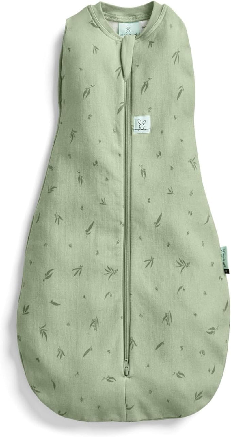 Cocoon Swaddle Bag – TOG Rated for Warmth, Breathable Organic Cotton Baby Swaddle, Two-Way Zip, Arms In or Out