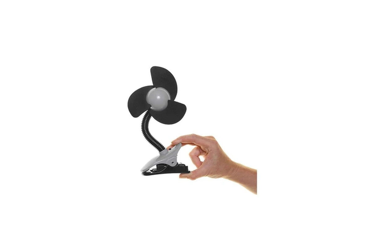 Keep Your Little One Cool Anywhere with the Dreambaby Ezy-Fit Clip-On Portable Cooling Fan for Strollers