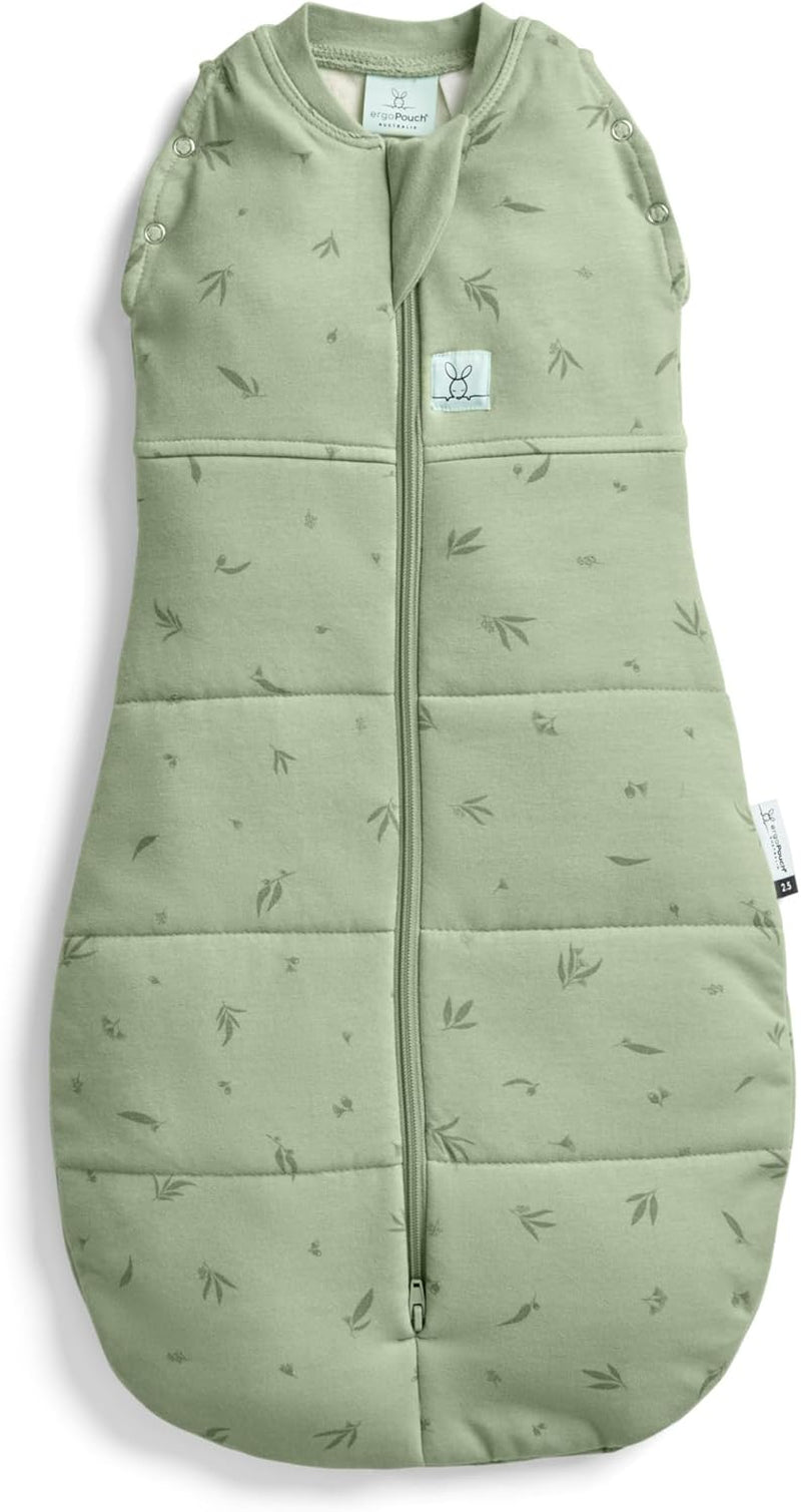 Cocoon Swaddle Bag – TOG Rated for Warmth, Breathable Organic Cotton Baby Swaddle, Two-Way Zip, Arms In or Out