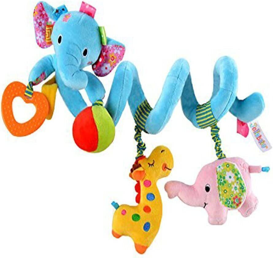 Engaging Baby Activity Spiral Hanging Toy for Sensory Exploration and Fun