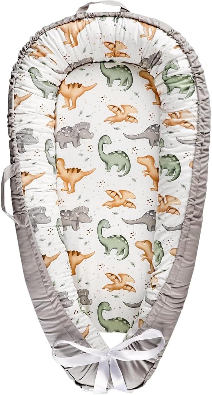 Cozy & Washable Portable Baby Nest Lounger - Perfect for Newborn Comfort