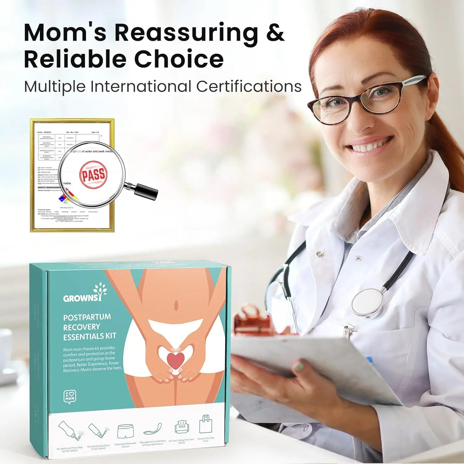 Postpartum Essentials Kit Boss Baby & Co