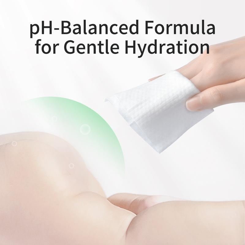 Ultra-Gentle Unscented Baby Water Wipes for Sensitive Skin