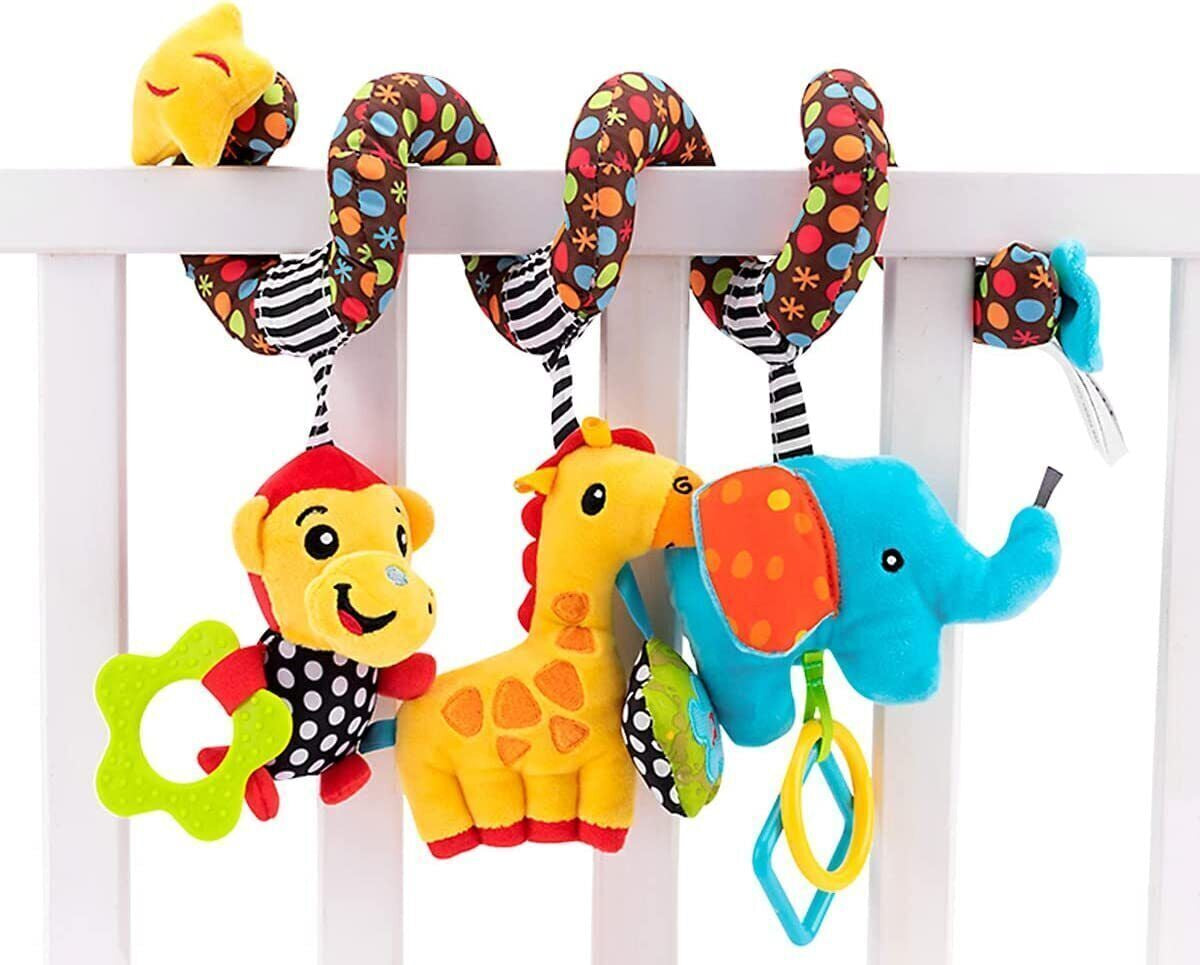 Engaging Baby Activity Spiral Hanging Toy for Sensory Exploration and Fun