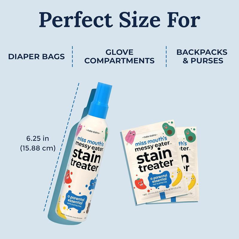 4Oz 3 Pack Stain Remover - Newborn & Baby Essentials - No Dry Cleaning, Food, Grease, Coffee off Laundry, Underwear, Fabric