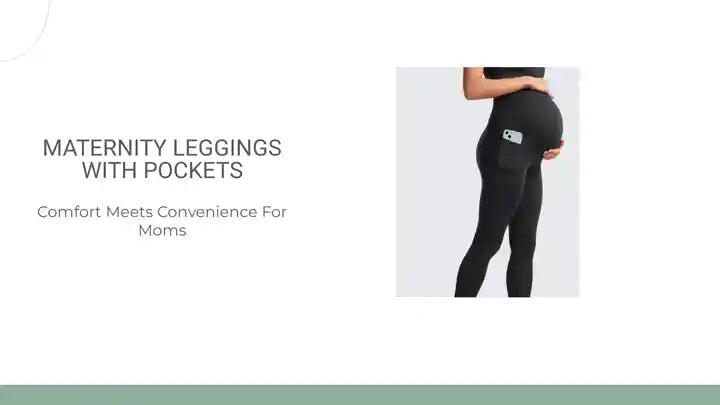 Maternity Leggings with Pockets by@Outfy