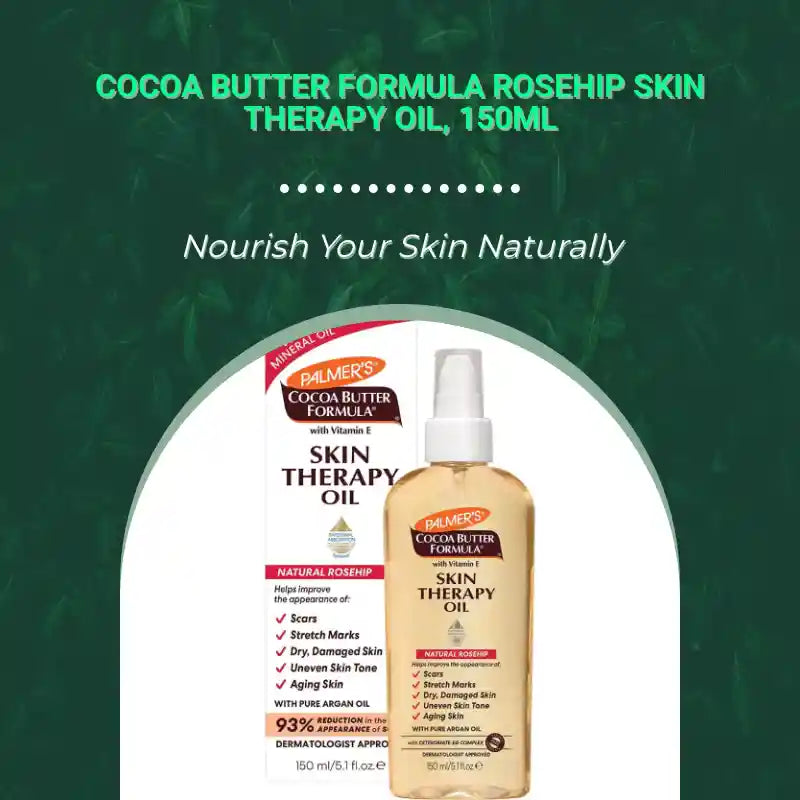 Cocoa Butter Formula Rosehip Skin Therapy Oil, 150ml by@Outfy