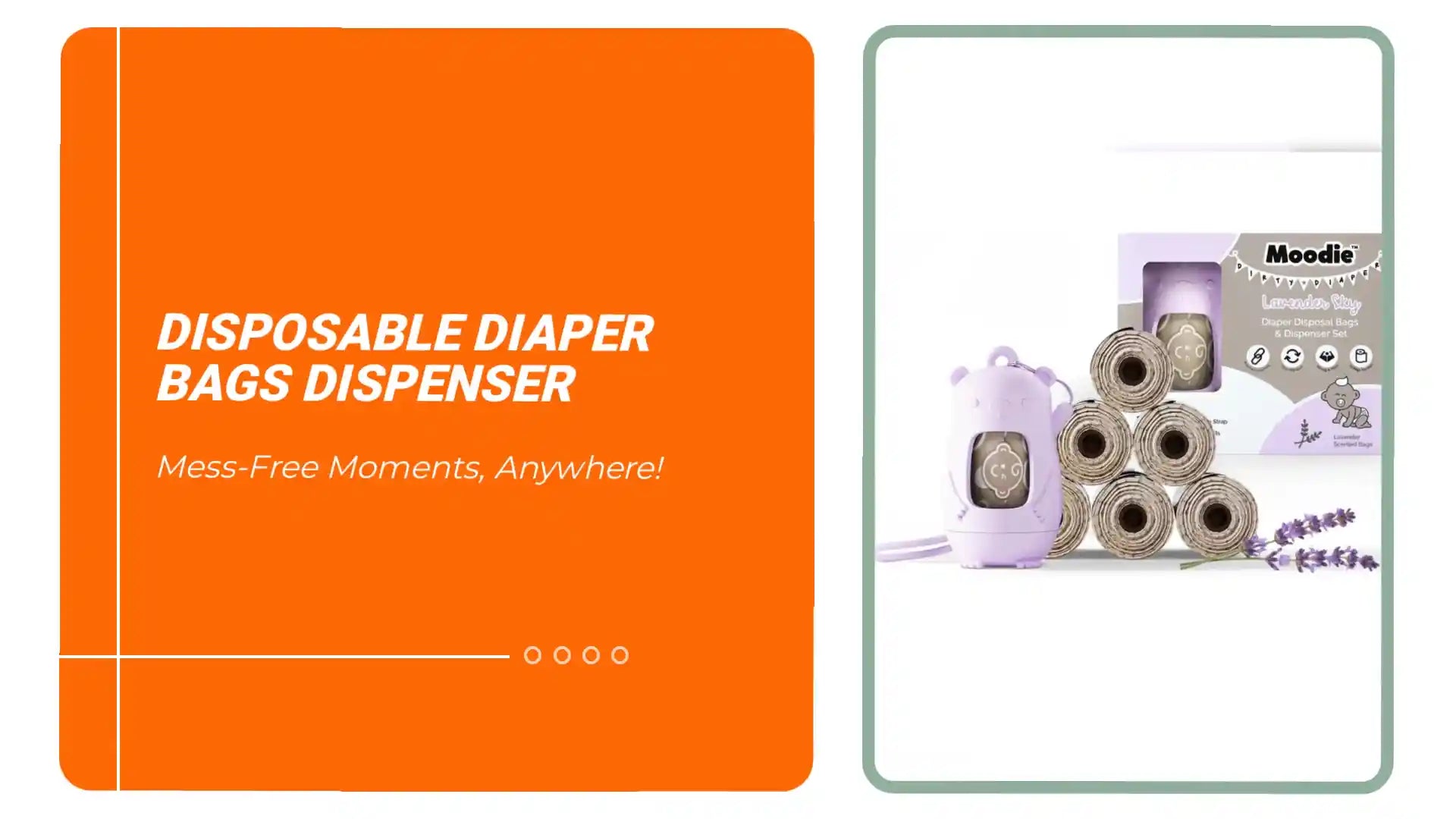 Disposable Diaper Bags Dispenser by@Outfy