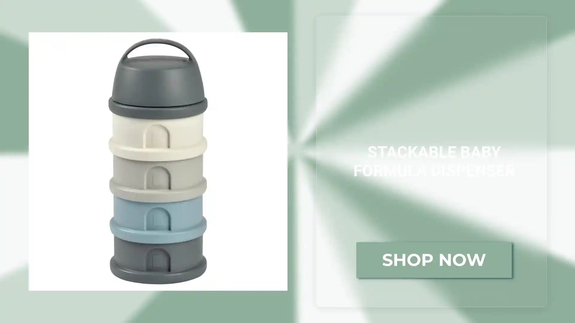 Stackable Baby Formula Dispenser by@Outfy