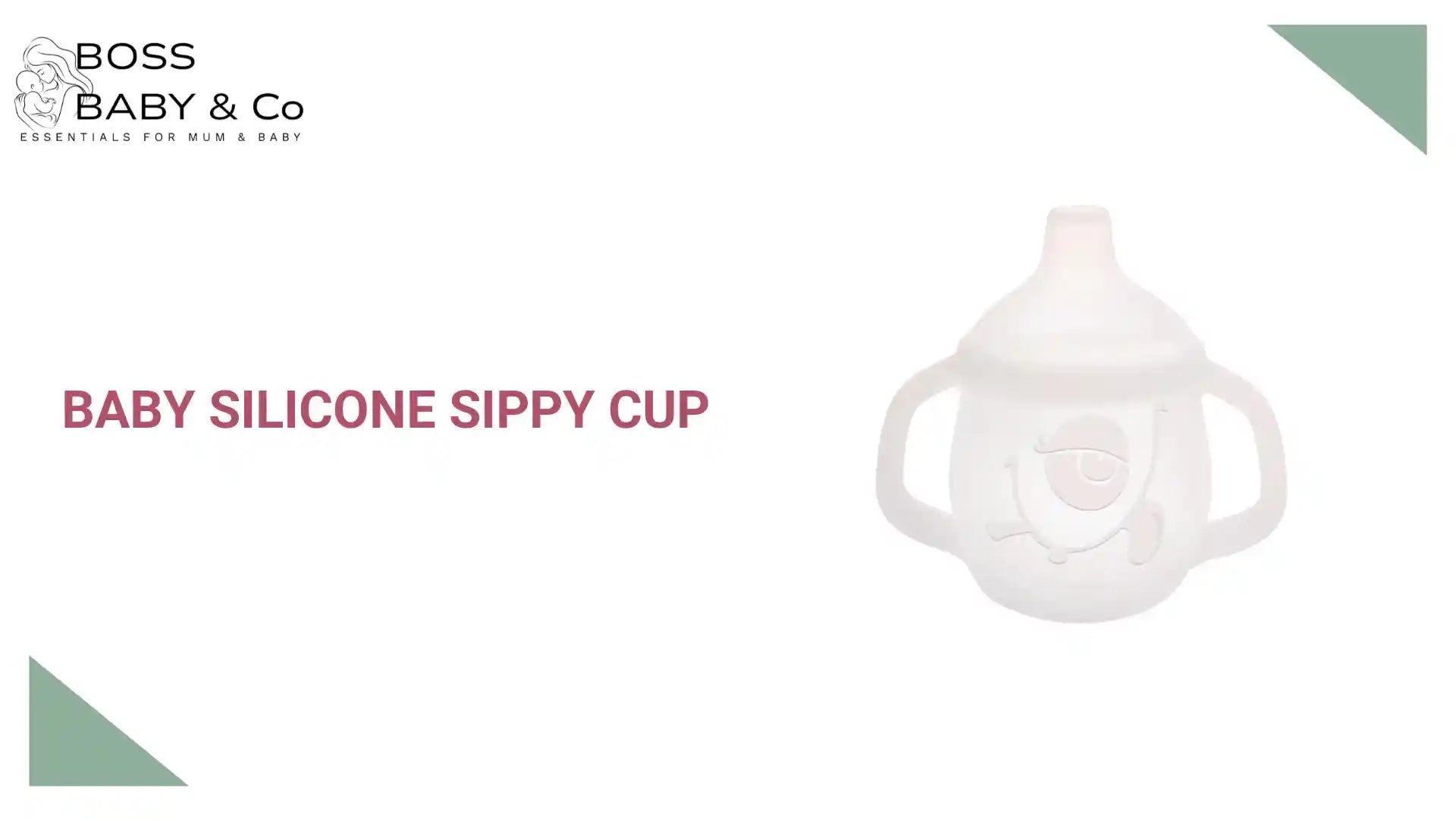 Baby Silicone Sippy Cup by@Outfy