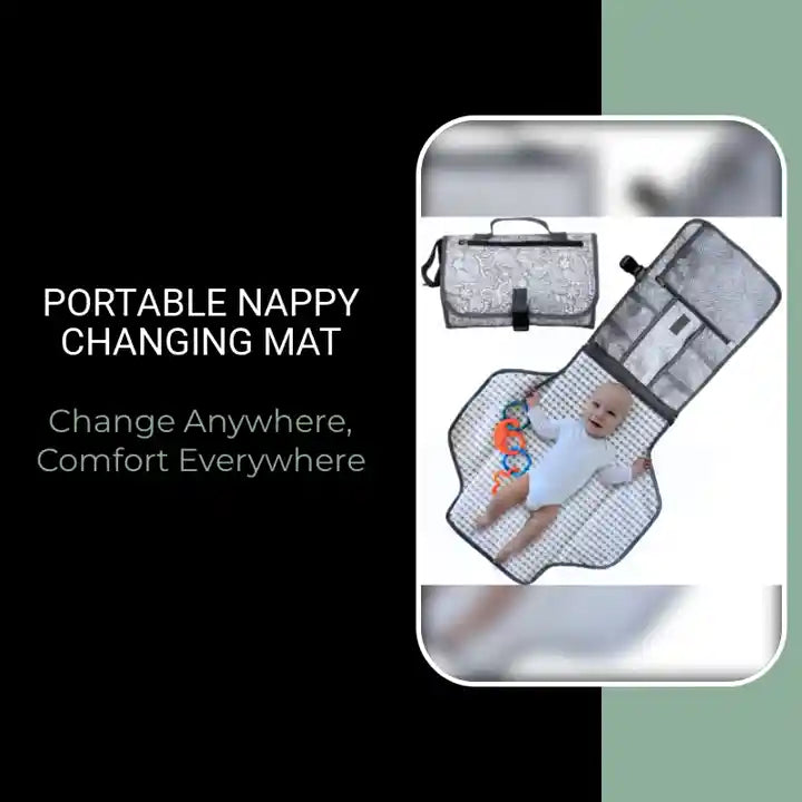 Portable Nappy Changing Mat by@Outfy
