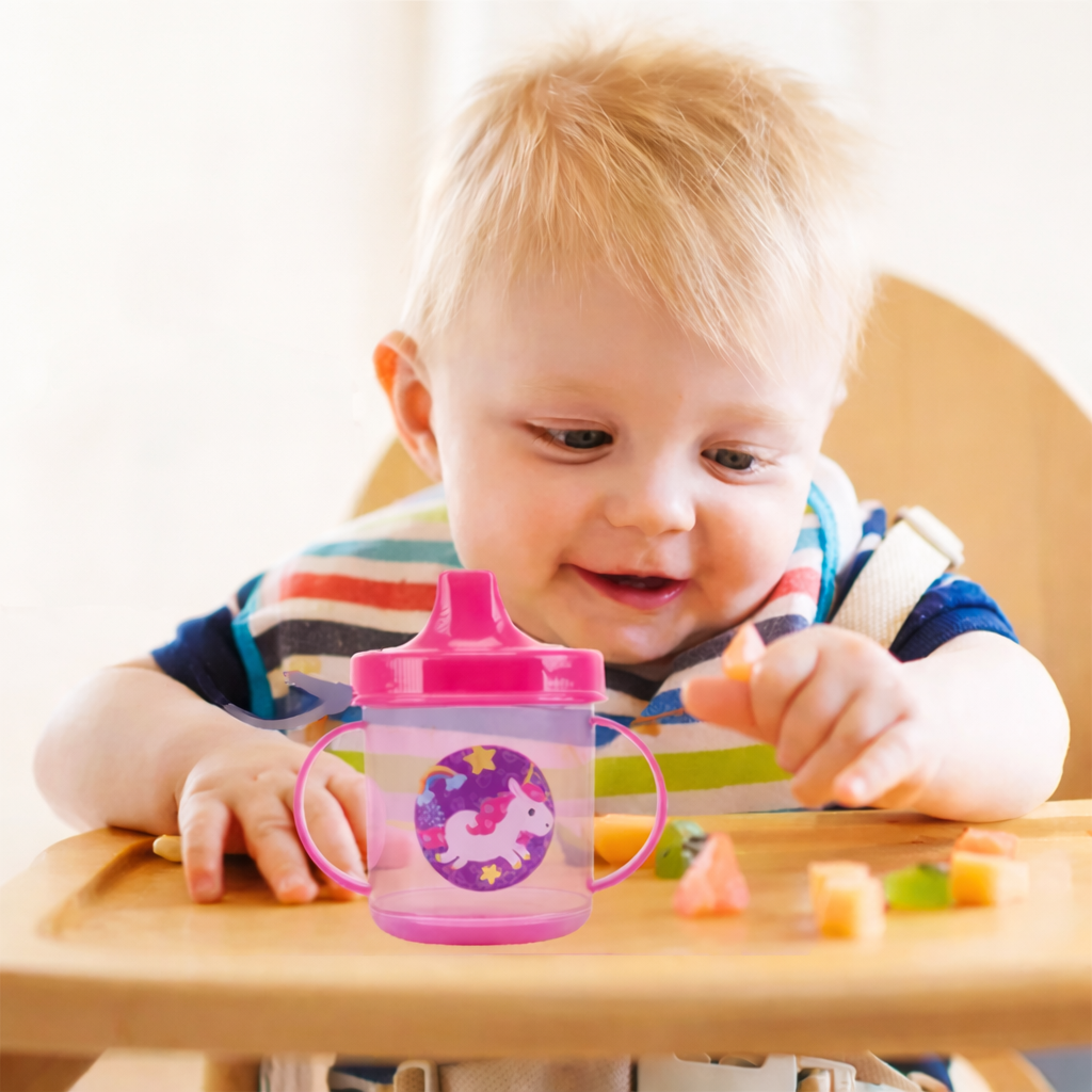 245ml Baby Sippy Cup with Fun Handles