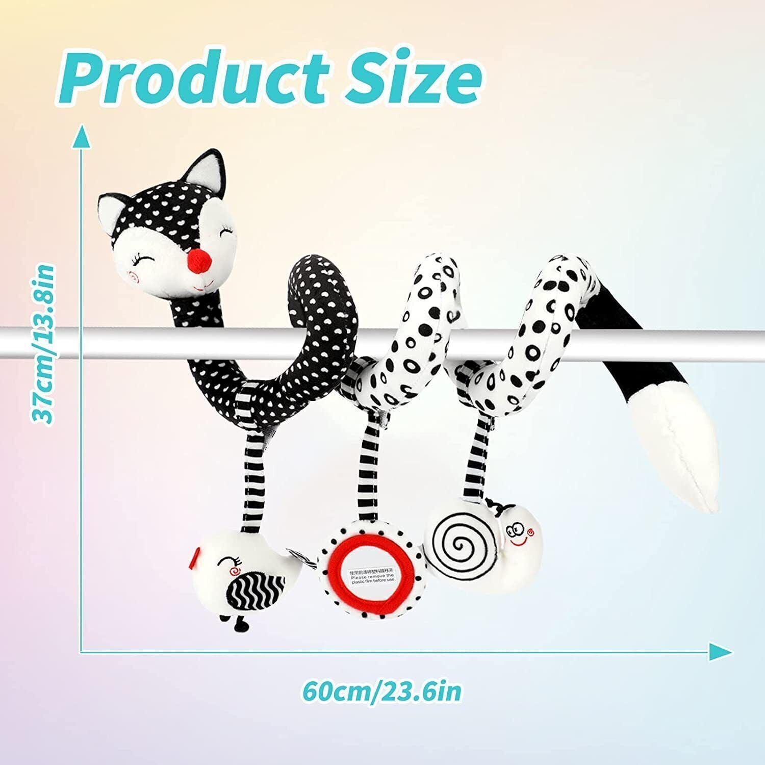 Engaging Baby Activity Spiral Hanging Toy for Sensory Exploration and Fun