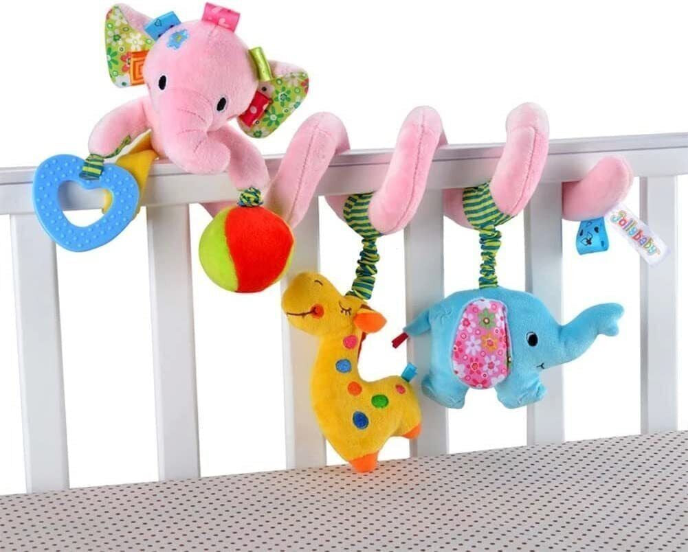 Engaging Baby Activity Spiral Hanging Toy for Sensory Exploration and Fun