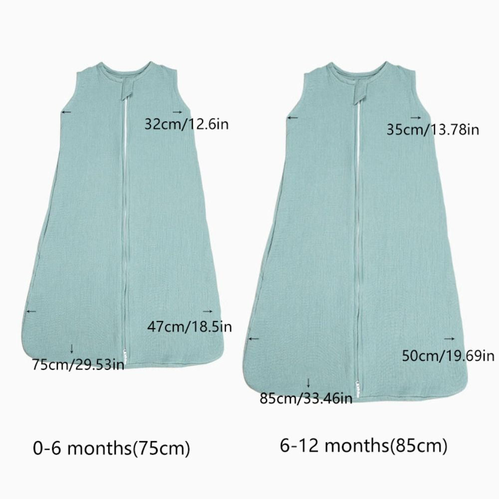 Delightfully Cozy Cotton Baby Sleep Sack - The Perfect Wearable Blanket for Newborns and Infants