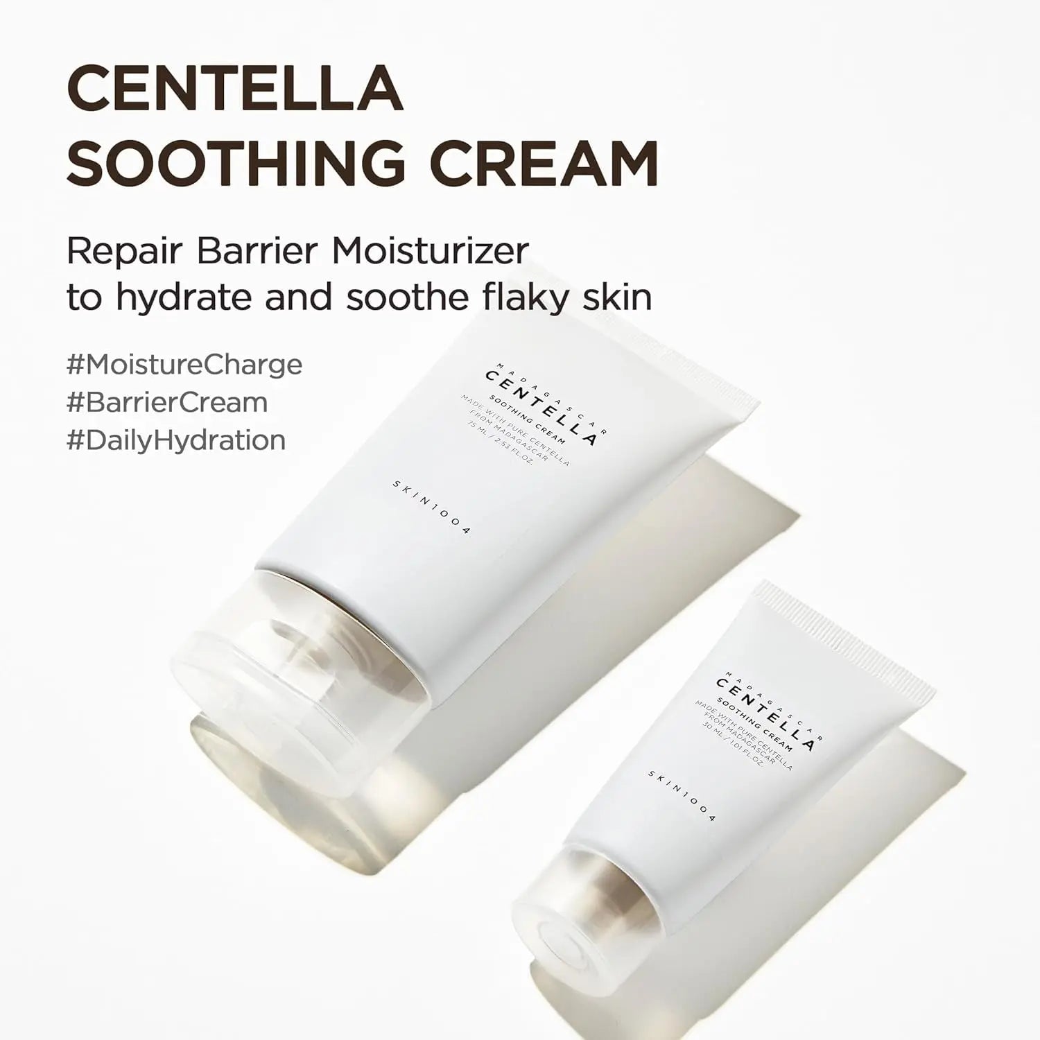 Centella Travel Kit, Korean Skincare Set with Toner, Moisturiser, Serum, Cleansing Oil & Cleanser, Travel Size Skincare Set with Madagascar Centella, Sensitive Skin, Perfect for Travel Beauty & Gifts