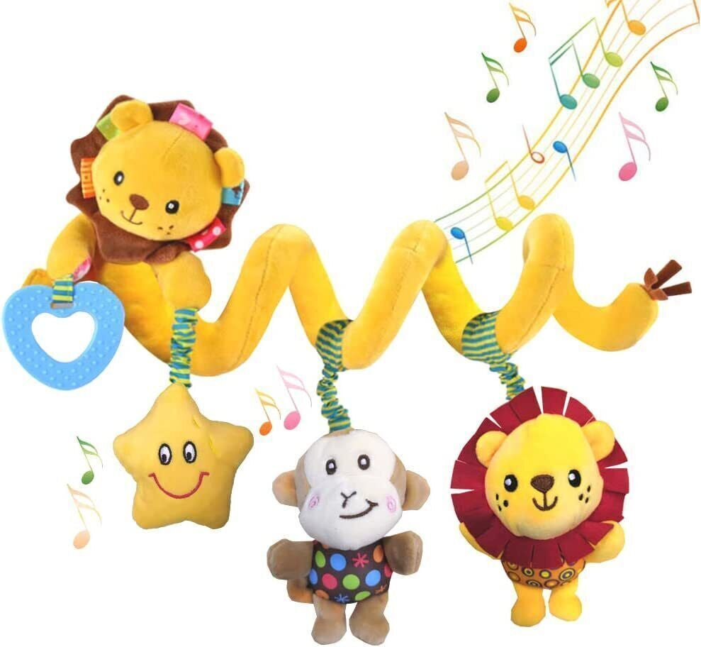 Engaging Baby Activity Spiral Hanging Toy for Sensory Exploration and Fun