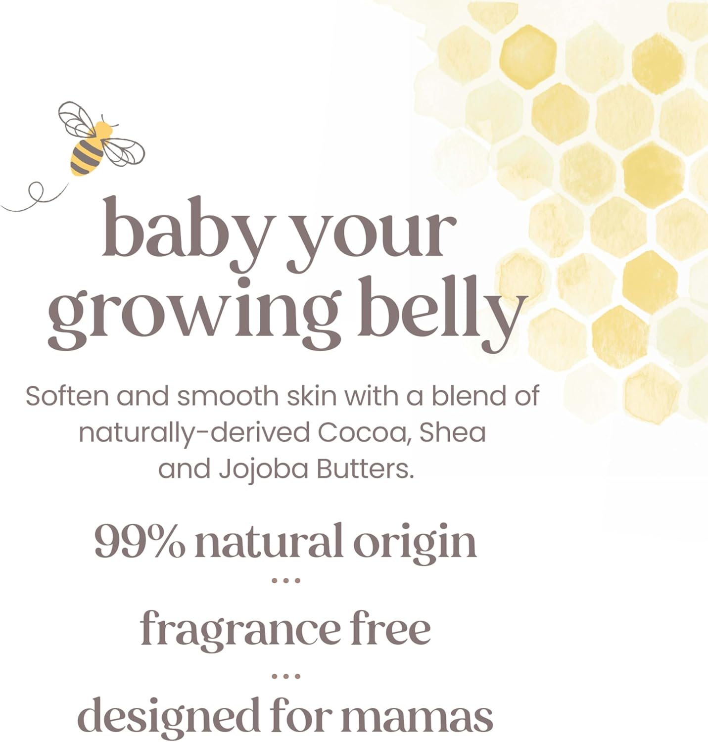 Mama Bee Belly Butter, 185g