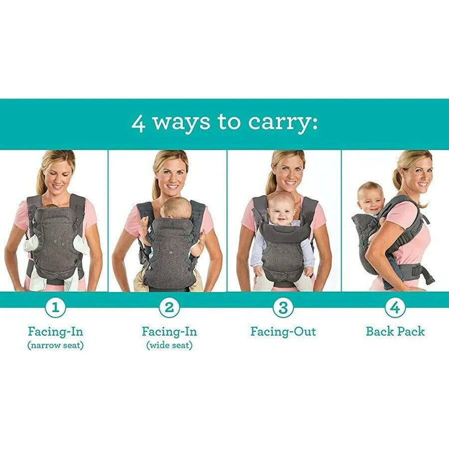 4-in-1 Multifunctional Baby Carrier - Comfortable and Versatile for Every Parent