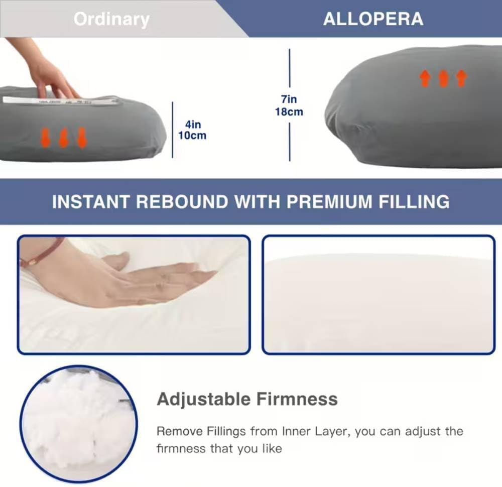 Pregnancy Pillow J-Shaped Full Body Support, 155cm Velvet Cover for Pregnant Women, Maternity Back Leg Belly Sleep Pillow with Removable Cover