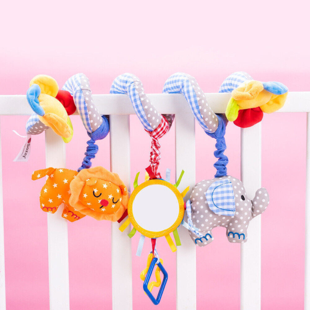 Engaging Baby Activity Spiral Hanging Toy for Sensory Exploration and Fun