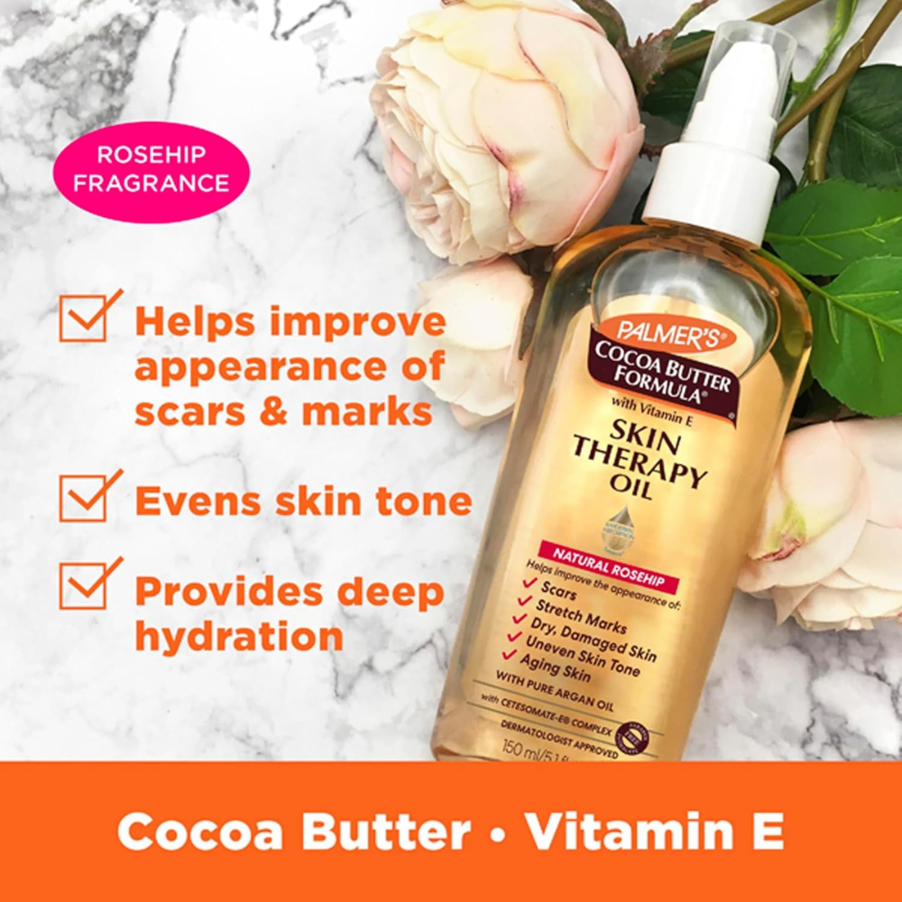Cocoa Butter Formula Rosehip Skin Therapy Oil, 150ml Boss Baby & Co