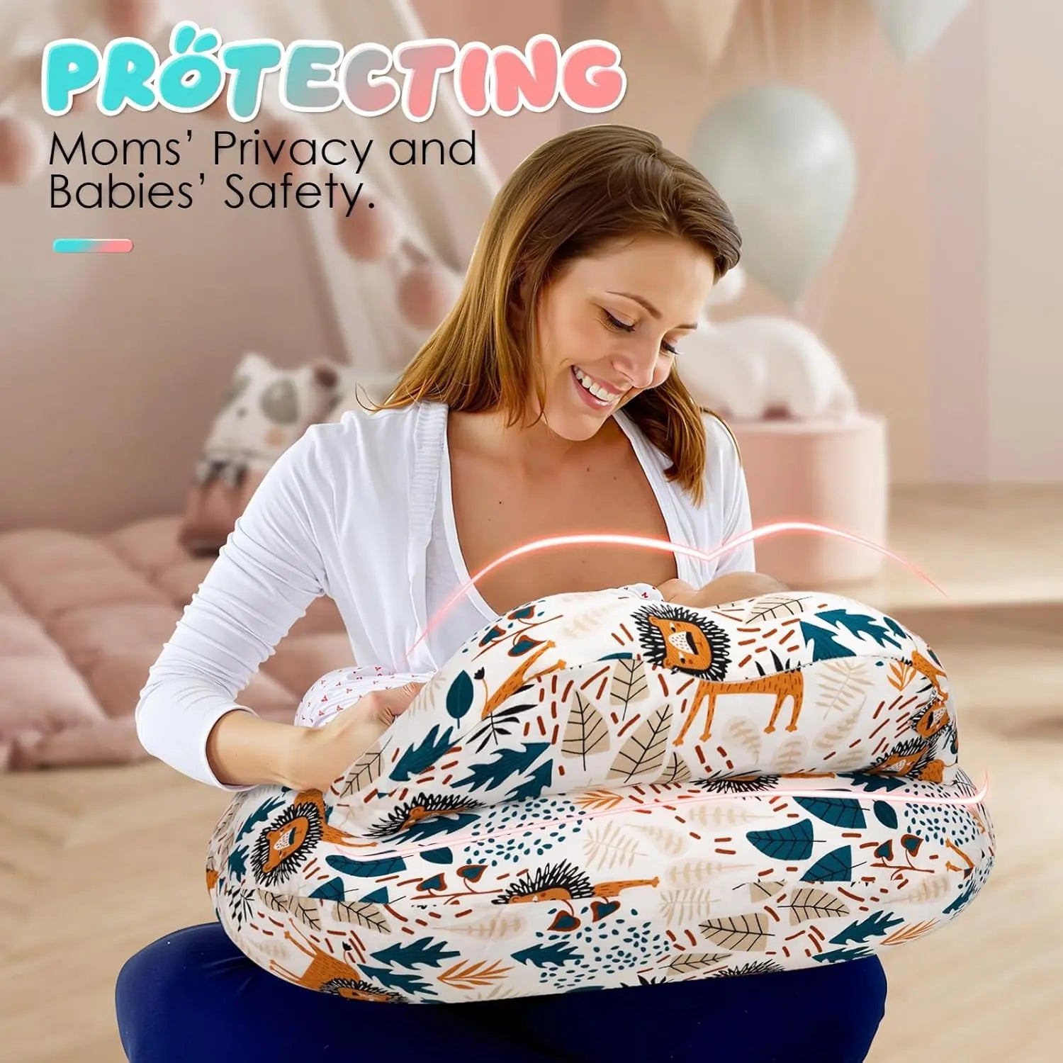 Nursing Pillow for Breastfeeding Boss Baby & Co