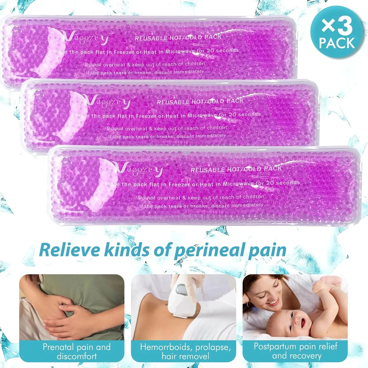 Perineal Ice Packs Boss Baby & Co