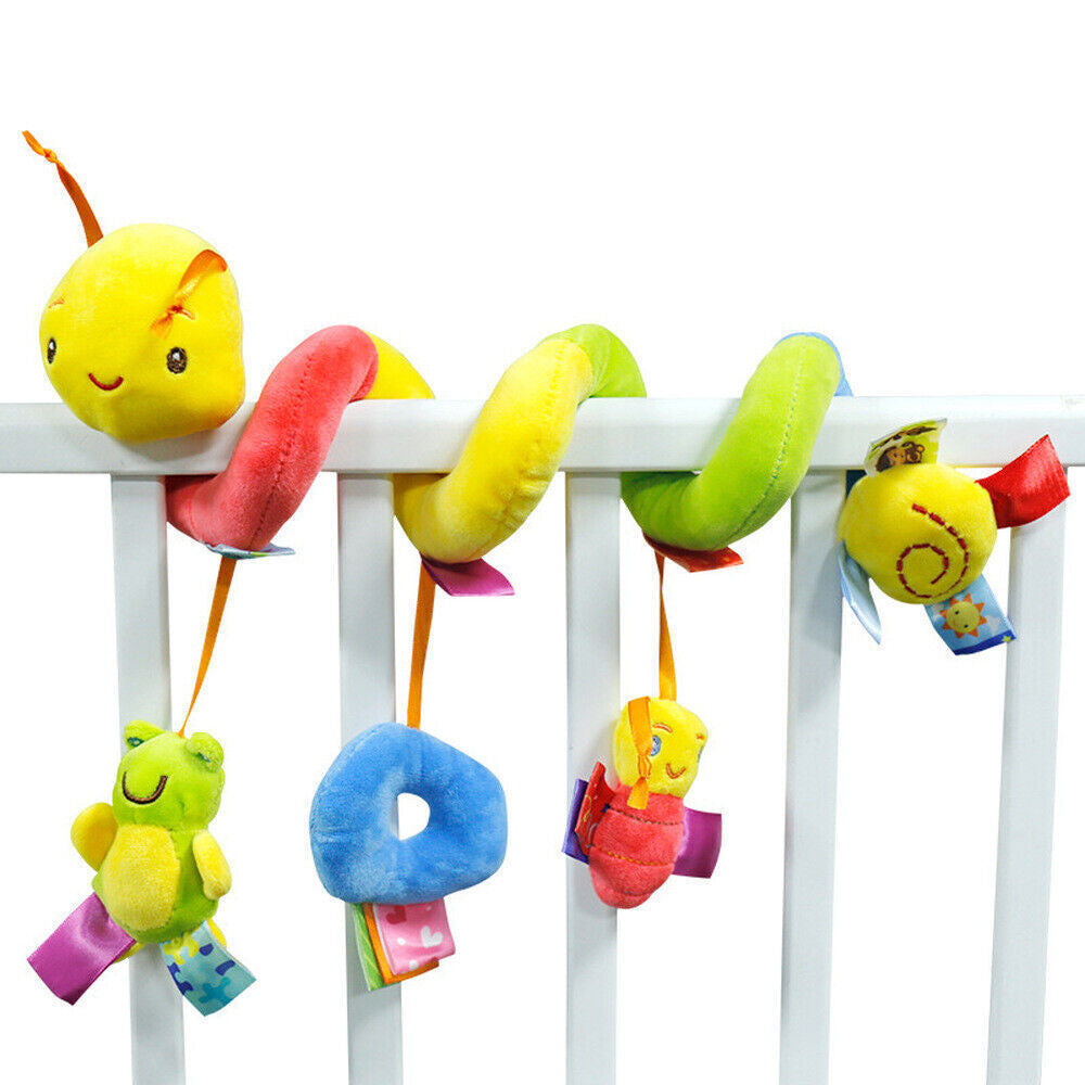 Engaging Baby Activity Spiral Hanging Toy for Sensory Exploration and Fun