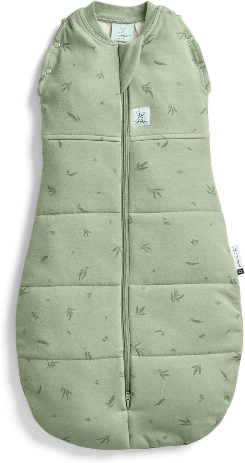 Cocoon Swaddle Bag – TOG Rated for Warmth, Breathable Organic Cotton Baby Swaddle, Two-Way Zip, Arms In or Out