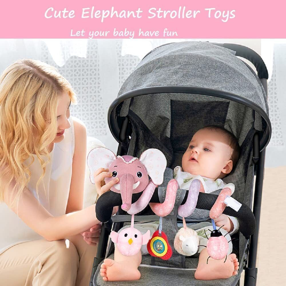 Engaging Baby Activity Spiral Hanging Toy for Sensory Exploration and Fun