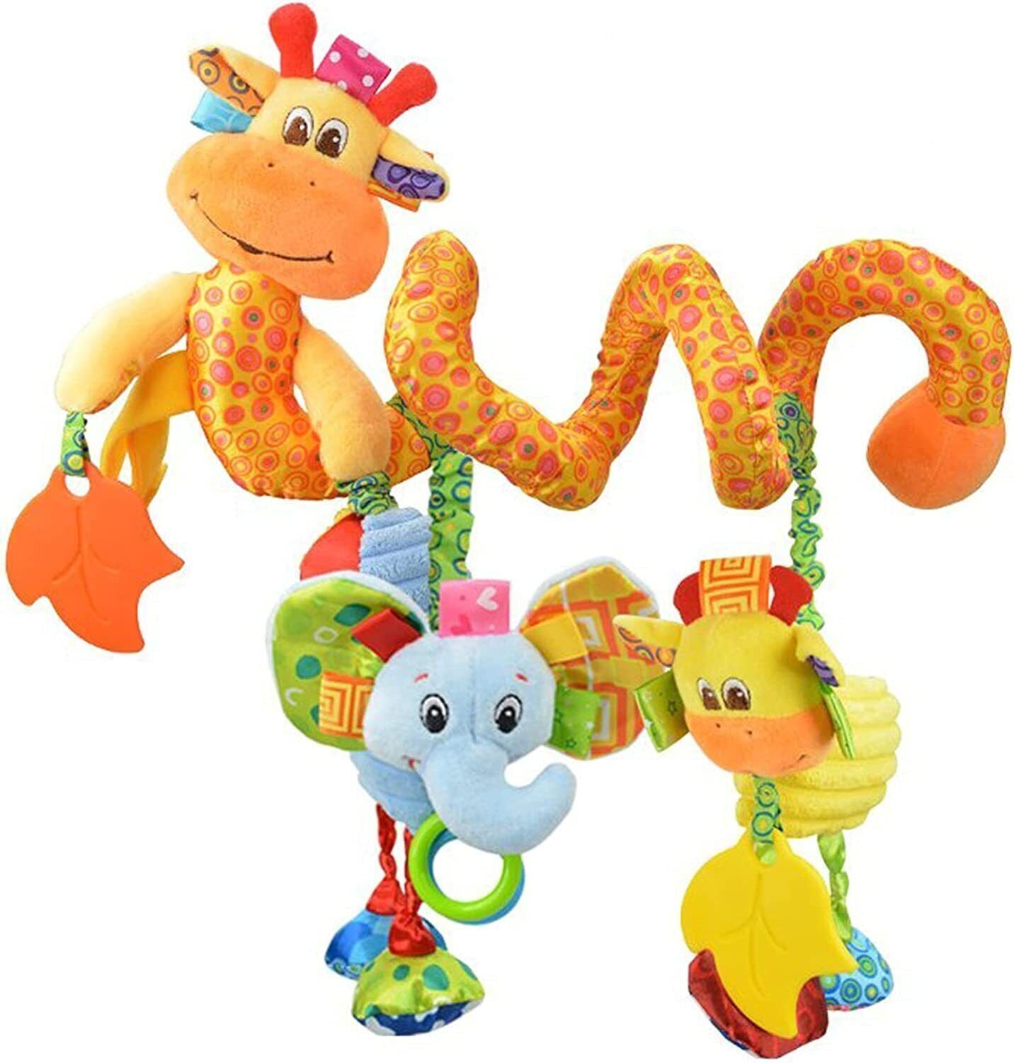 Engaging Baby Activity Spiral Hanging Toy for Sensory Exploration and Fun