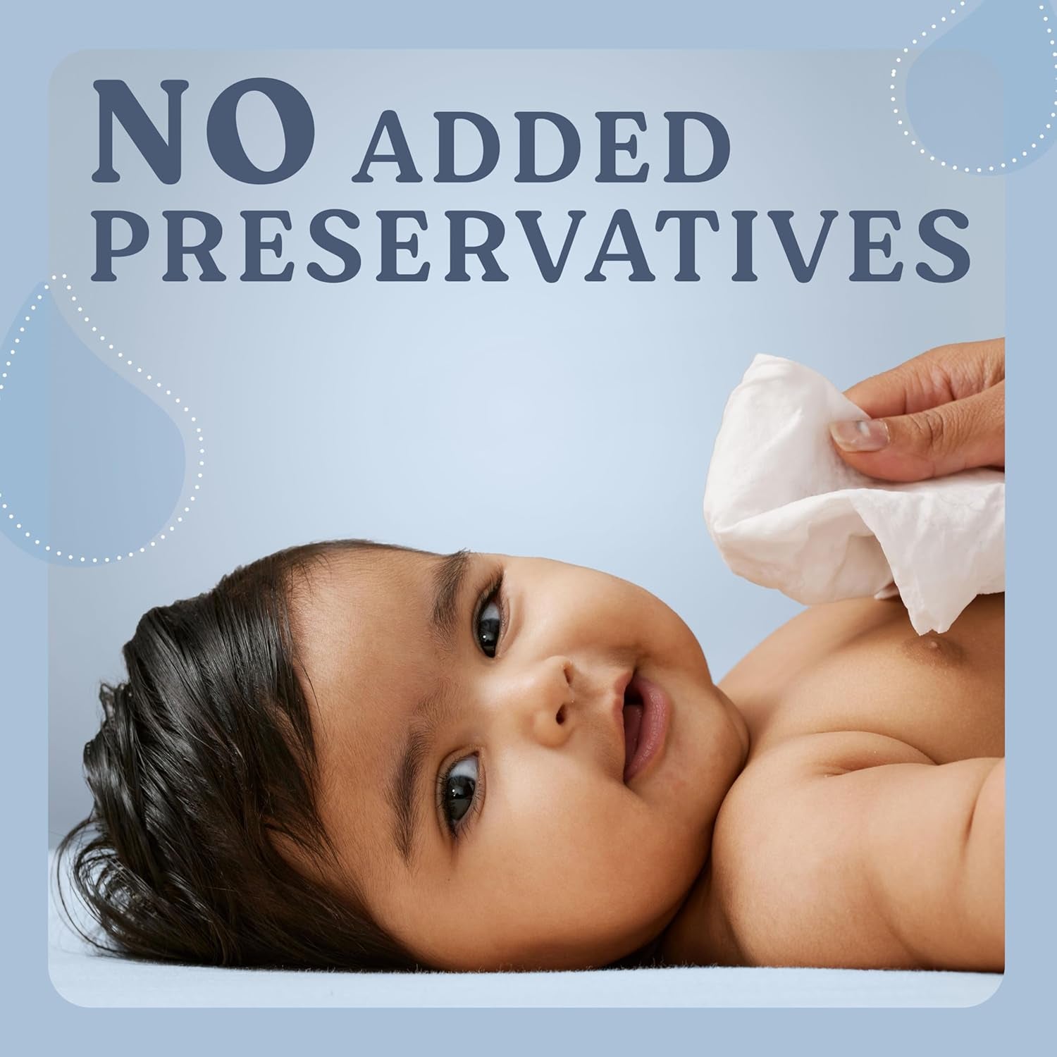 Pure Baby Wipes 99% Purified Water 432 Count (6 x 72 Pack) - Packaging May Vary