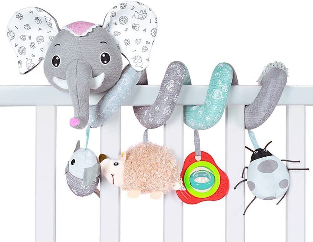Engaging Baby Activity Spiral Hanging Toy for Sensory Exploration and Fun