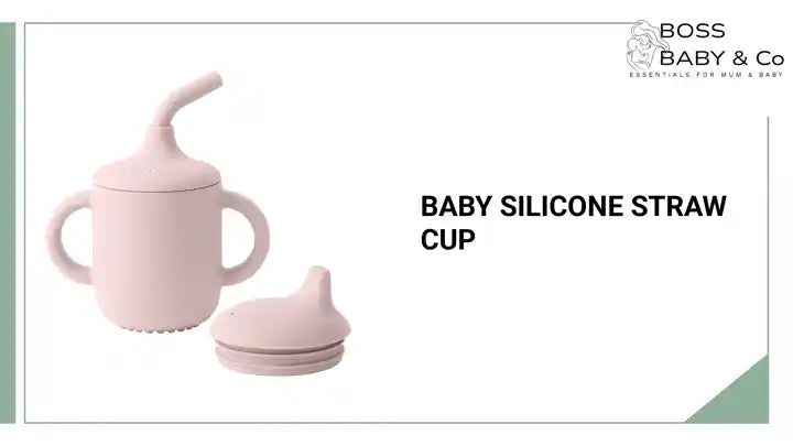 Baby Silicone Straw Cup by@Outfy