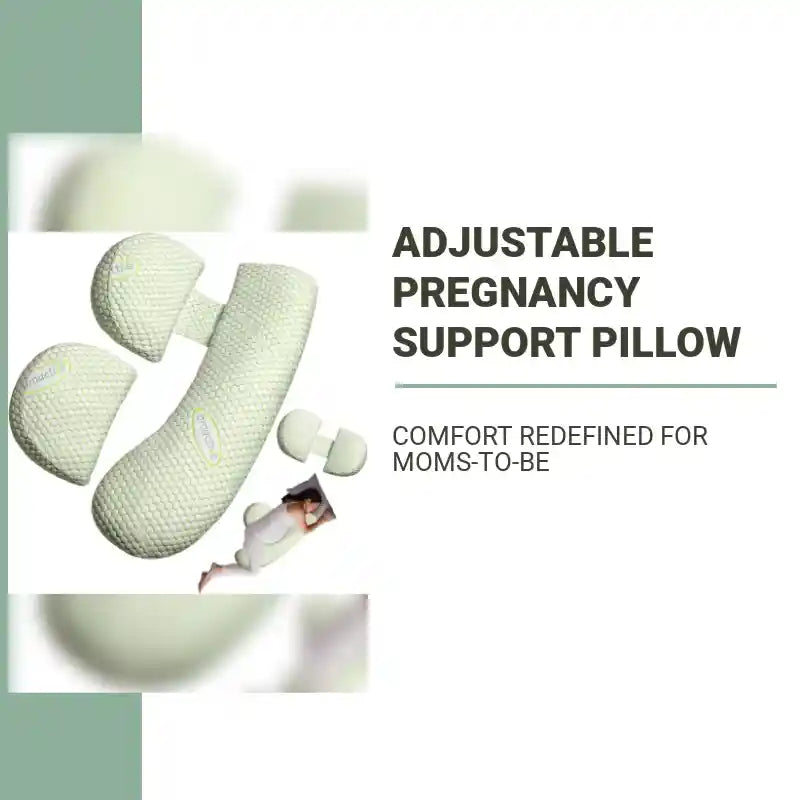 Adjustable Pregnancy Support Pillow by@Outfy