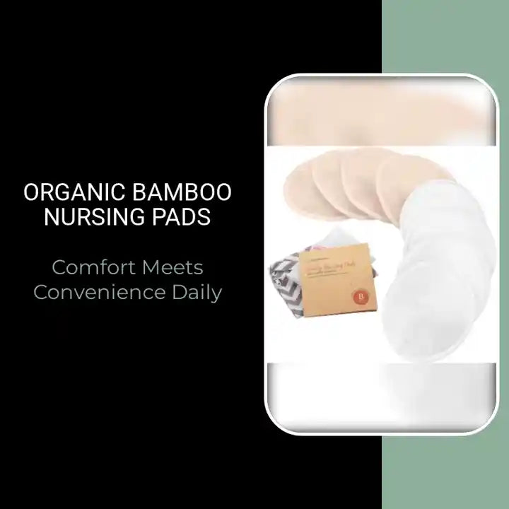 Organic Bamboo Nursing Pads by@Outfy