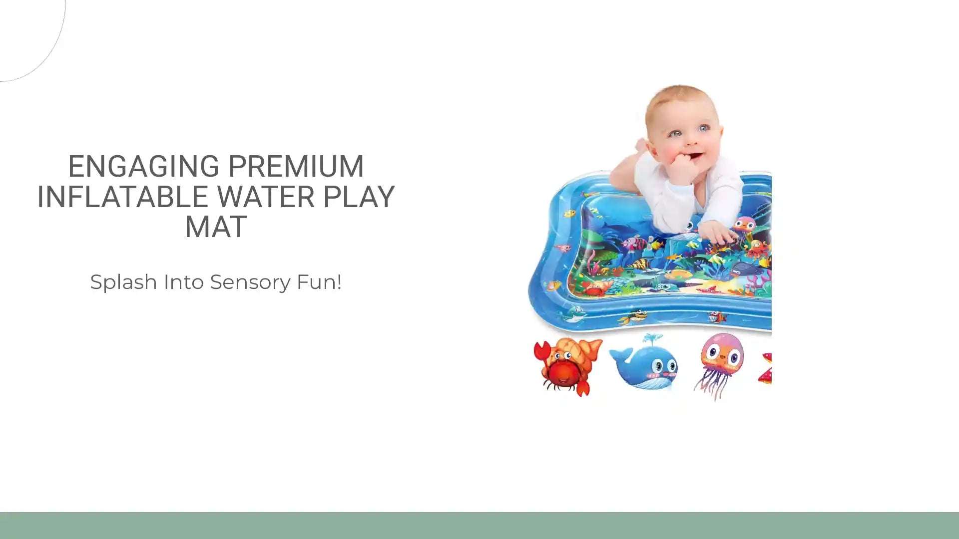 Engaging Premium Inflatable Water Play Mat by@Outfy